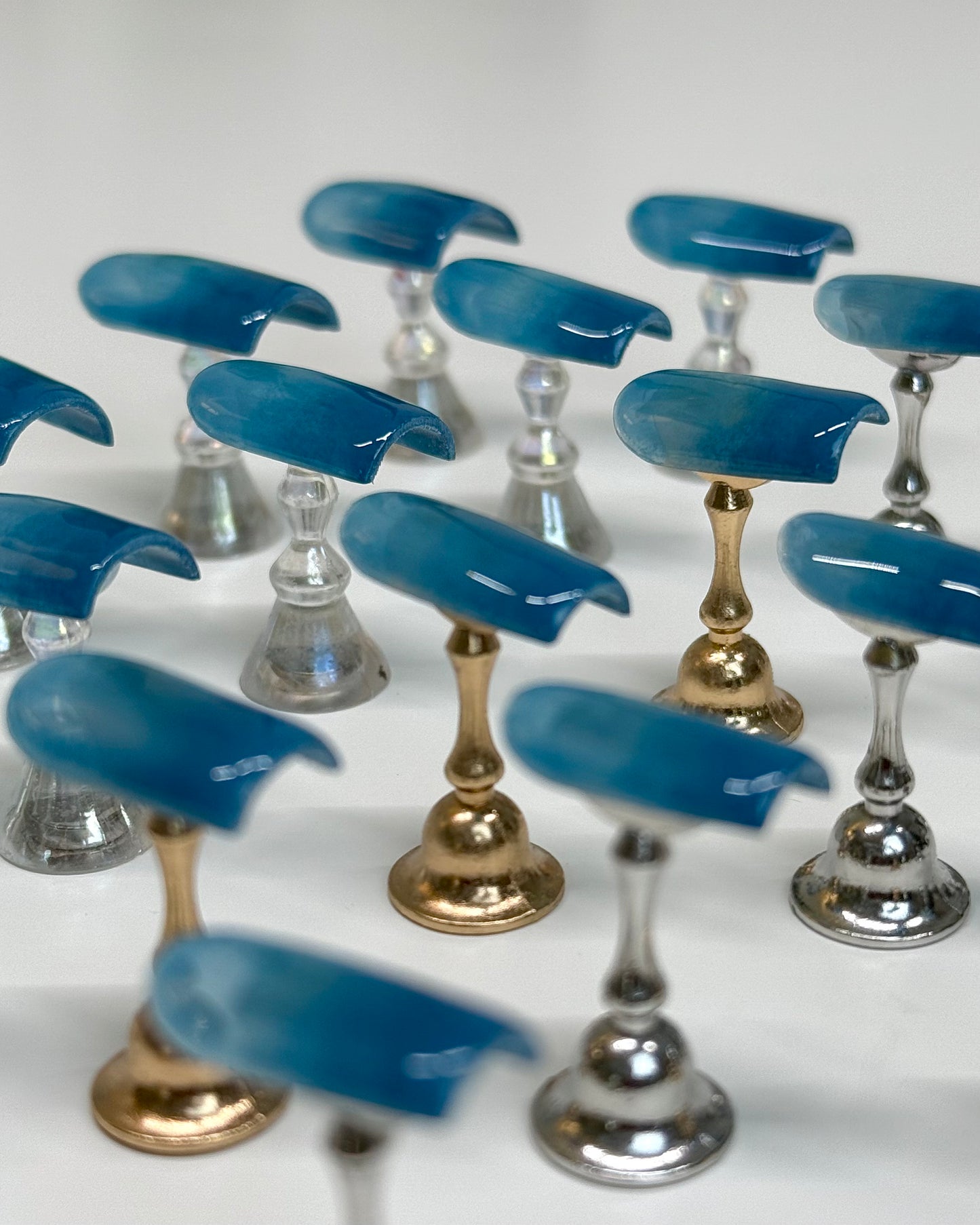 Blue Lagoon (Full set of 22 nails)