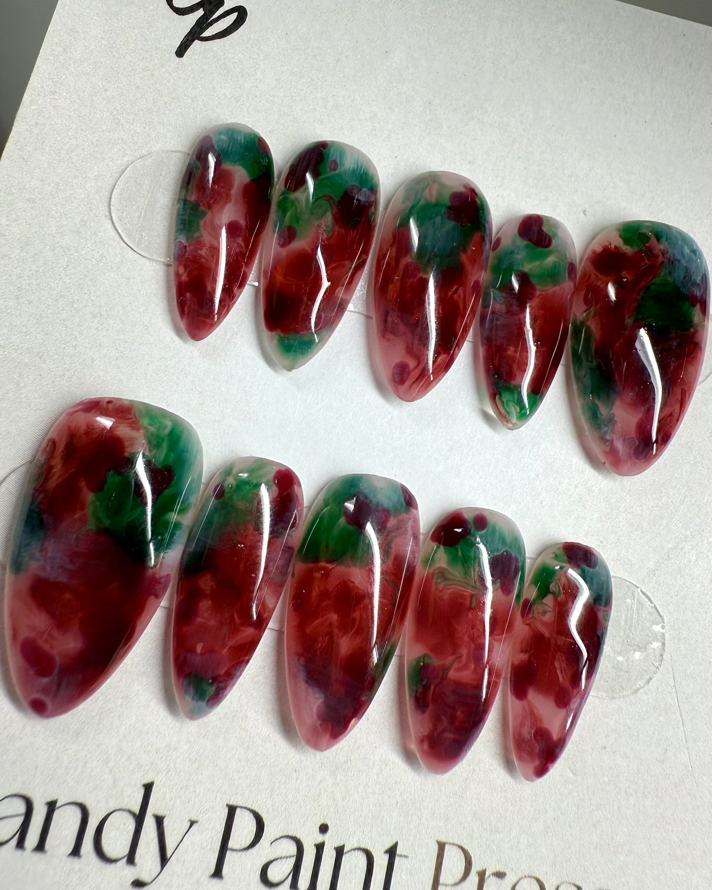 Strawberry Tortoise Marble Set🍓