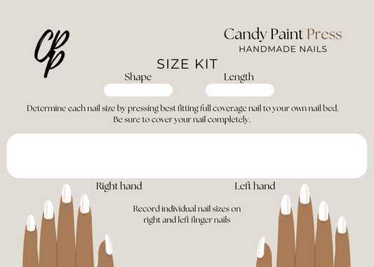 Candy Paint Press Sizing Kit